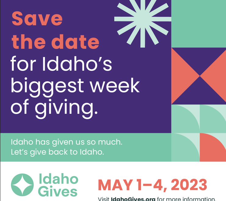 Featured image for “Idaho Gives 2023: May 1st – May 4th”